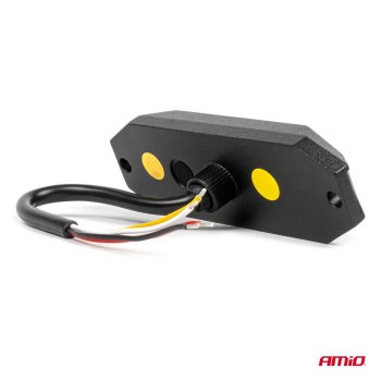 Lampa błyskowa ostrzegawcza płaska 4x3W LED R65 R1-145410