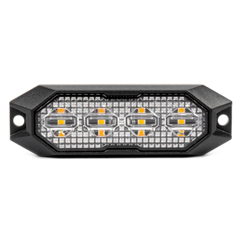 Lampa błyskowa ostrzegawcza płaska 4x3W LED R65 R1-145414