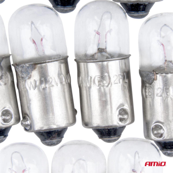 Żarówki halogenowe T4W 12V 4W BA9S 1szt.AMIO-0337-145543