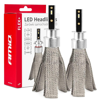 Żarówki samochodowe LED seria FLEX+ H1 12V 24V 600-145561