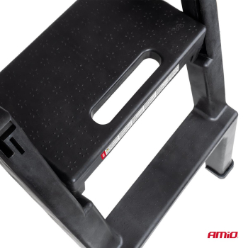 Taboret drabinkowy składany 51,5cm 150kg AMIO-0426-145603