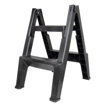 Taboret drabinkowy składany 51,5cm 150kg AMIO-0426-145609