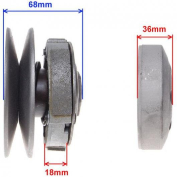 SPRZĘGŁO KPL FI DZWONA 107,4mm -1458