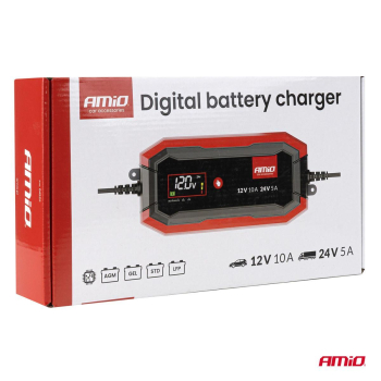 Prostownik cyfrowy AGM GEL STD LFP MAX 10A 12V 24V-145920