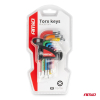 Klucze TORX krótkie zestaw 9 szt. S2 AMIO-04300-147623