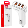 Ładowarka samochodowa 3x USB-A 3.1A AMIO-03885-147797
