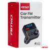 Transmiter samochodowy FM 1×USB-A 1×USB-C 12V 24V -147899