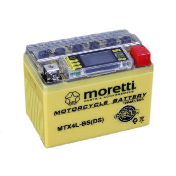 Akumulator Moretti 12V AGM (I-Gel) MTX4L-BS / MB4L