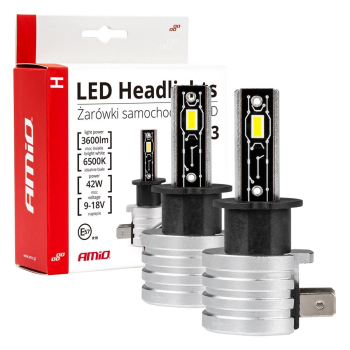 Żarówki samochodowe LED seria H-mini H3 6500K Canb-147299