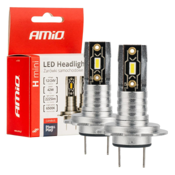 Żarówki samochodowe LED seria H-mini H7 H18 6500K -147310