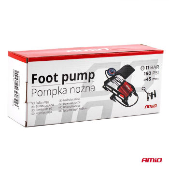 Pompka nożna dwutłokowa HQ 2xO45mm PU07 AMIO-02894-147339
