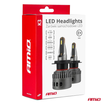 Żarówki samochodowe LED seria K3 H4/H19 12V 6000K -147627