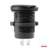 Wodoodporna ładowarka z gniazdami 2x USB 12V 24V M-148312