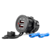 Wodoodporna ładowarka z gniazdami 2x USB 12V 24V M-148315