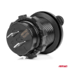 Wodoodporna ładowarka z gniazdami 2x USB 12V 24V M-148319
