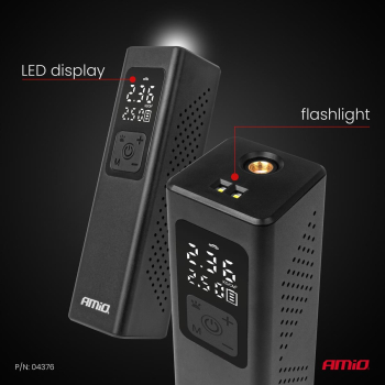 Kompresor samochodowy z wyświetlaczem LED 12V 100W-148044