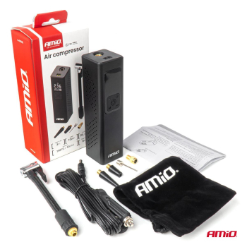 Kompresor samochodowy z wyświetlaczem LED 12V 100W-148047