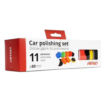 Zestaw gąbek do polerowania gąbki polerskie 9 el.+-148301