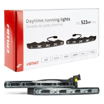 Światła do jazdy dziennej DRL 523HP mini AMIO-0152-148547