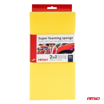 Gąbka do mycia auta samochodu miękka super piana A-148945