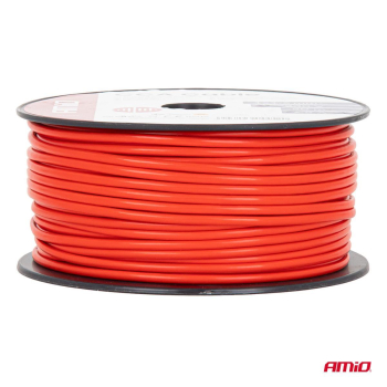 Przewód jednożyłowy czerwony CCA 1x1.5mm2 50m 7.5A-150036