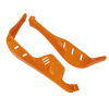 Osłona dłoni handbar Cross Enduro typ 1 Pomarańczo-15324