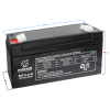 Akumulator Moretti UPS MT3.2-6-153863
