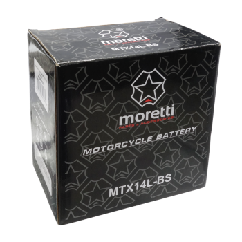 Akumulator Moretti AGM (Gel) MTX14L-BS-153980