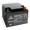 Akumulator Moretti UPS MT40-12-154408