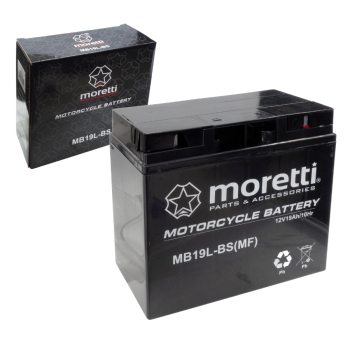 Akumulator Moretti AGM (Gel) MB19L-BS-154812