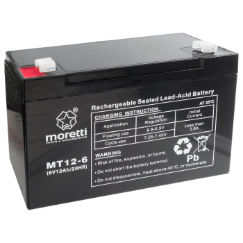 Akumulator Moretti UPS MT12-6-155262