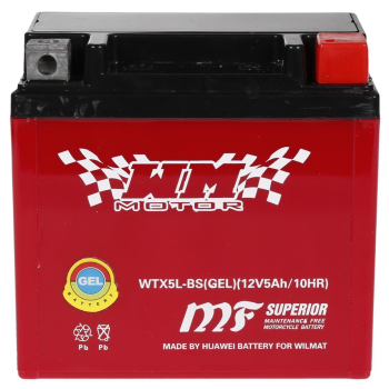 AKUMULATOR WTX5L-BS ( YTX5L-BS ) (GEL) 12 VOLT-1621