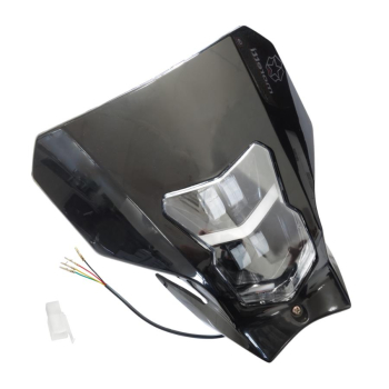 Reflektor przedni LED DB250 MZK Czarny-16526