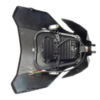 Reflektor przedni LED DB250 MZK Czarny-16528