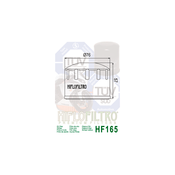 FILTR OLEJU HIFLO HF165 165 BMW F 800 S/ST 06-13-169299