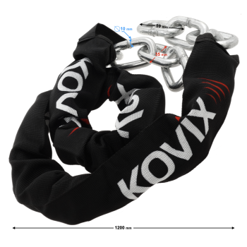 Łańcuch zabezpieczający KOVIX KC10B-120-180851