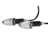 KIERUNKOWSKAZ CARBON BIAŁY KLOSZ LED-1826