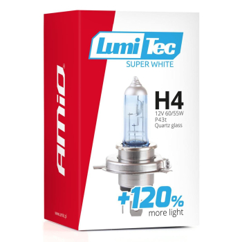 Żarówka halogenowa H4 12V 60/55W LumiTec Super Whi-182479