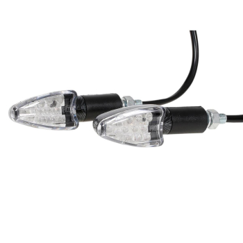 KIERUNKOWSKAZ CARBON BIAŁY KLOSZ LED-1826
