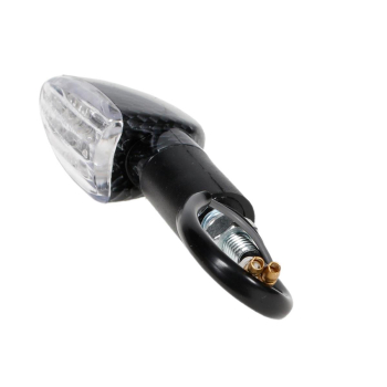KIERUNKOWSKAZ CARBON BIAŁY KLOSZ LED-1829