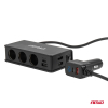 Rozdzielacz gniazda zapalniczki z ładowarką 3xUSB--183600