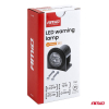 Lampa ostrzegawcza okrągła pomarańczowa LED R65 12-183632