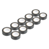 Taśmy izolacyjne PVC zestaw 10szt. czarne 19mm x 1