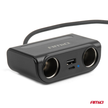 Rozdzielacz gniazda zapalniczki z ładowarką USB-C -183582