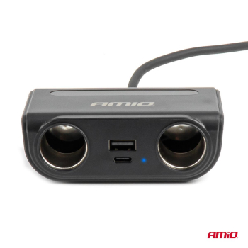 Rozdzielacz gniazda zapalniczki z ładowarką USB-C -183584