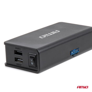 Rozdzielacz gniazda zapalniczki z ładowarką 3xUSB--183598