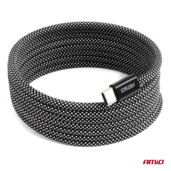 Kabel USB magnetyczny USB-C 60W 200cm AMIO-04841-183648