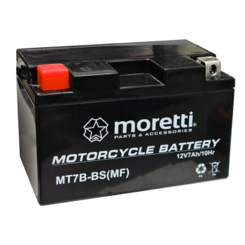 Akumulator Moretti AGM (Gel) MT7B-BS-185847