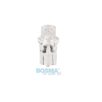 Żarówka BOSMA 12V 1*LED STANDARD T10 GREEN WIDE VI-18607
