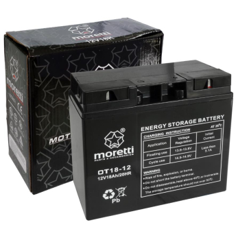 Akumulator Moretti (Gel) OT 12V/18AH do kosiarki-19391